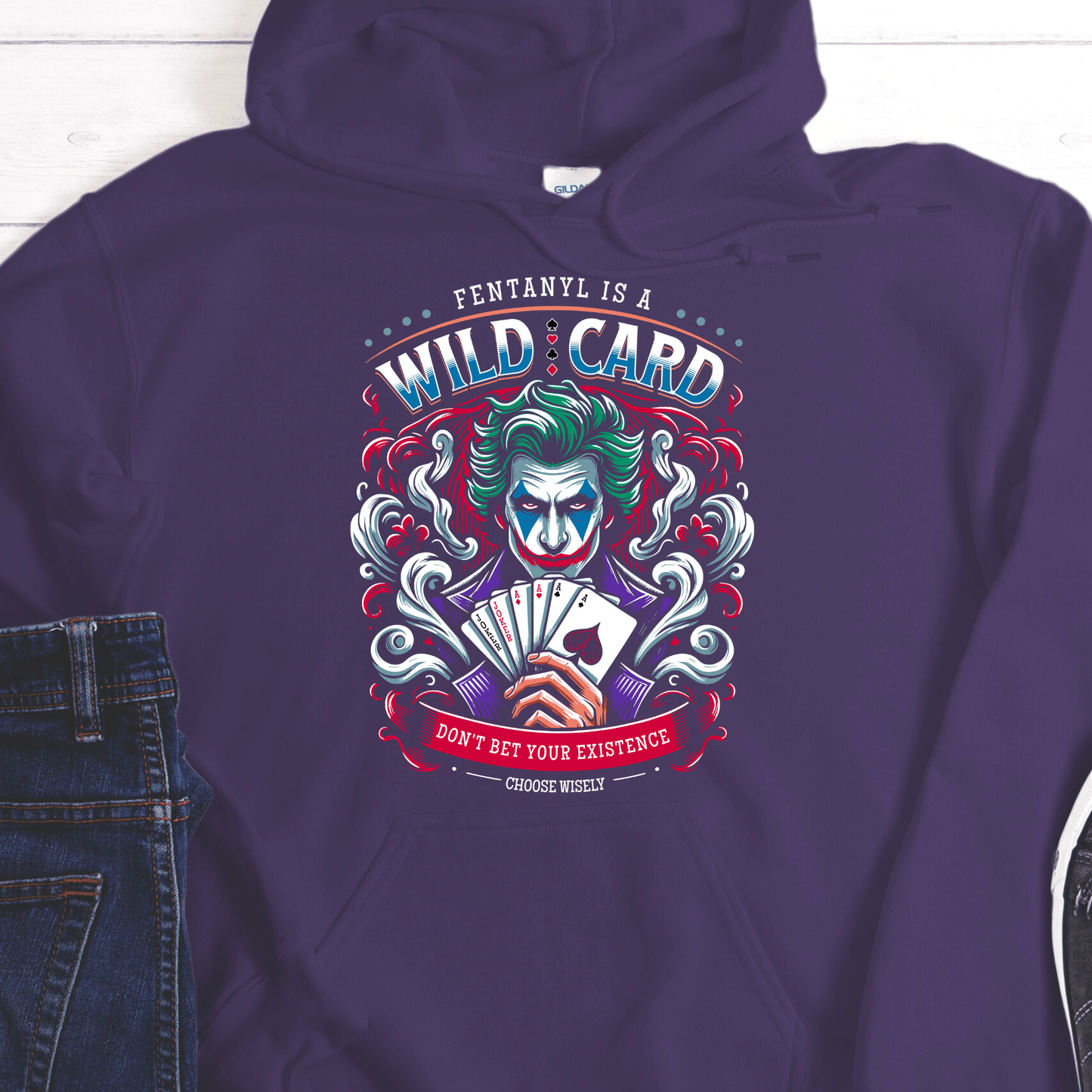 Recovery Hoodie | Inspiring Sobriety | Fent is a Wild Card