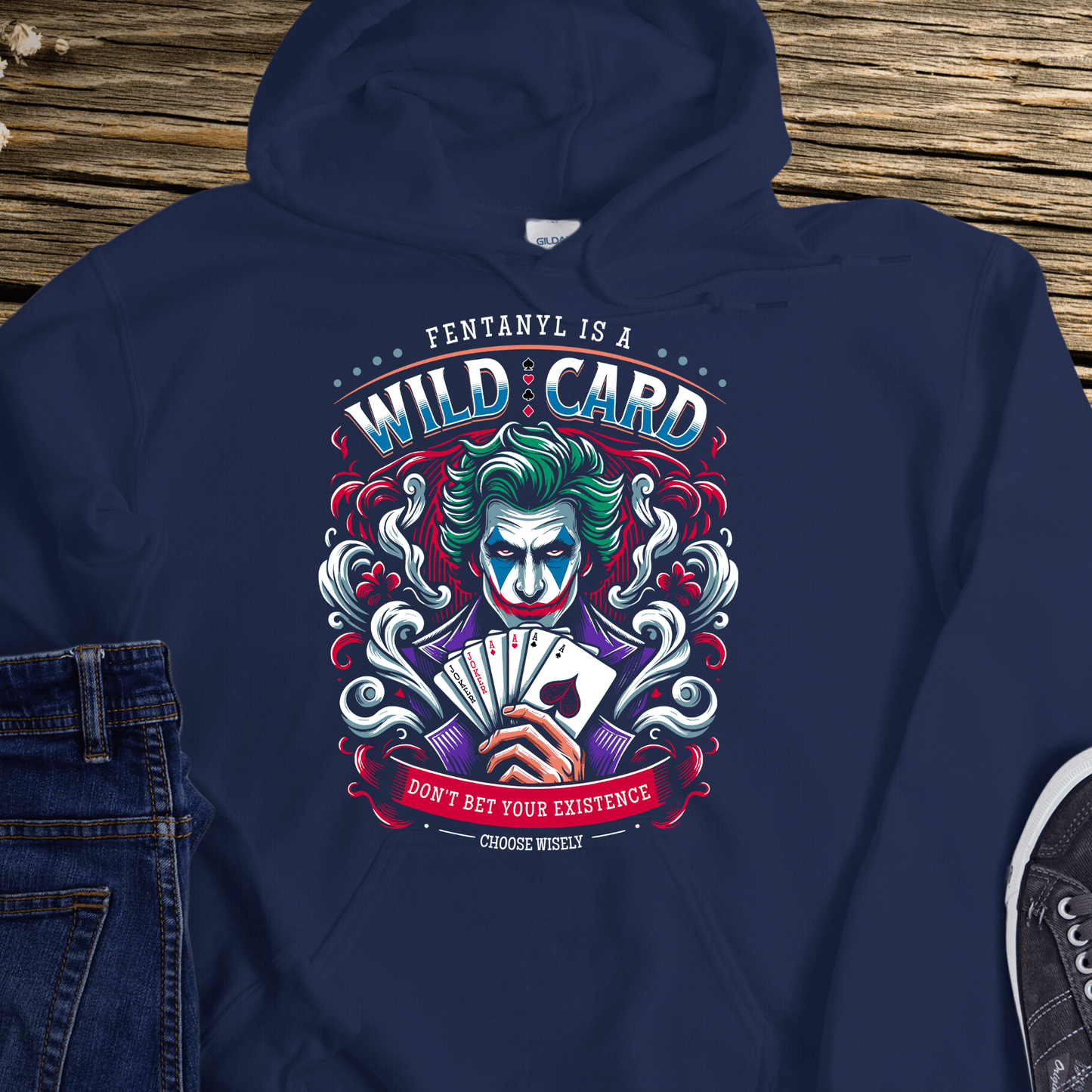Recovery Hoodie | Inspiring Sobriety | Fent is a Wild Card