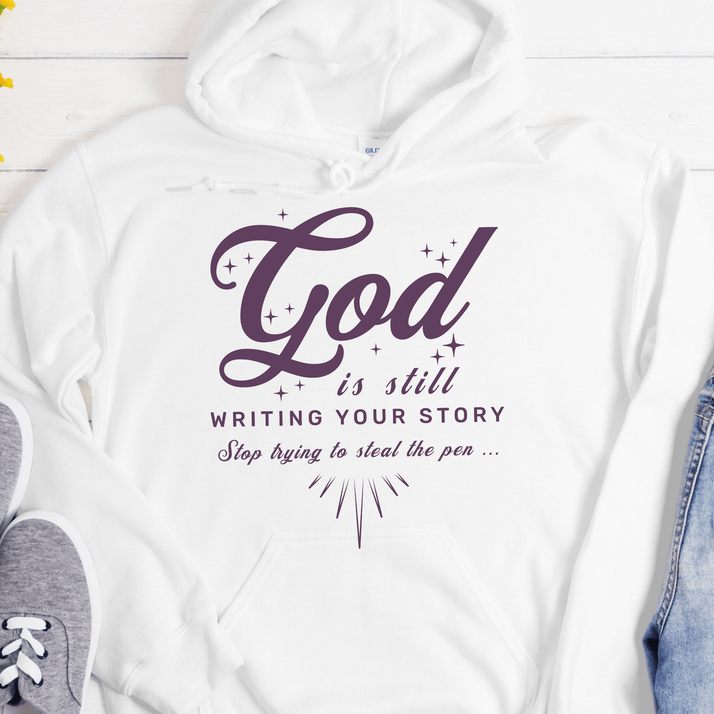 Recovery Hoodie | Inspiring Sobriety | God Is Still Writing Your Story
