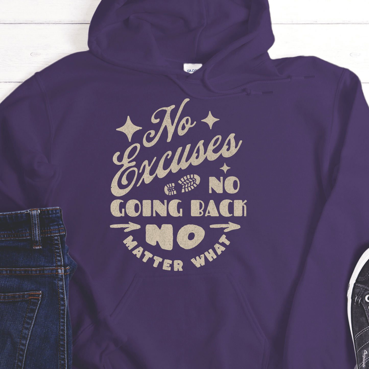 Recovery Hoodie | Inspiring Sobriety | No Excuses