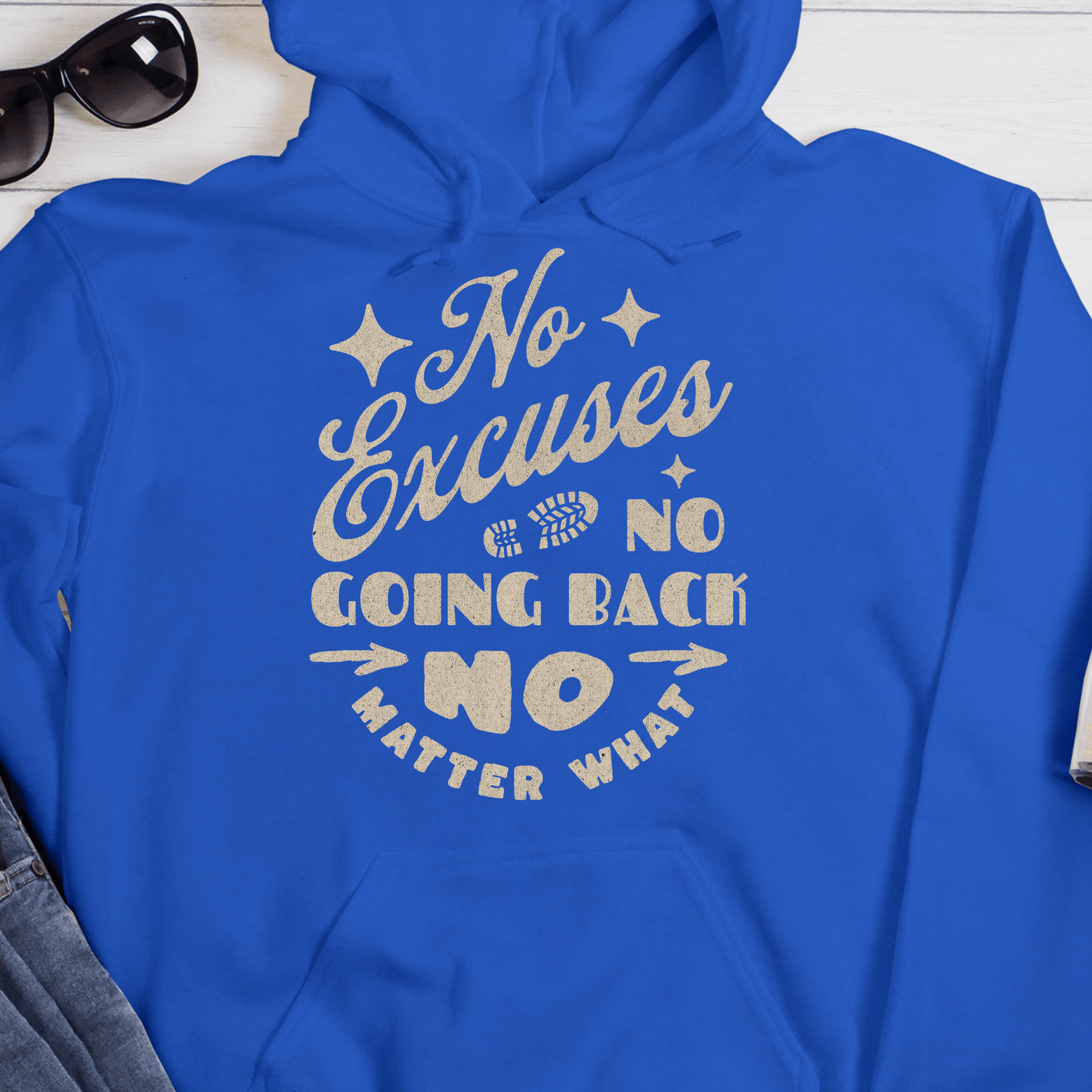 Recovery Hoodie | Inspiring Sobriety | No Excuses