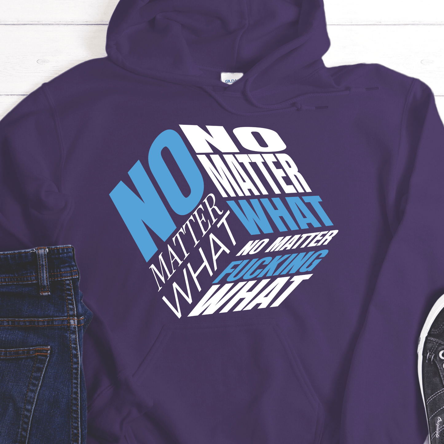 Recovery Hoodie | Inspiring Sobriety | No Matter Fricking What