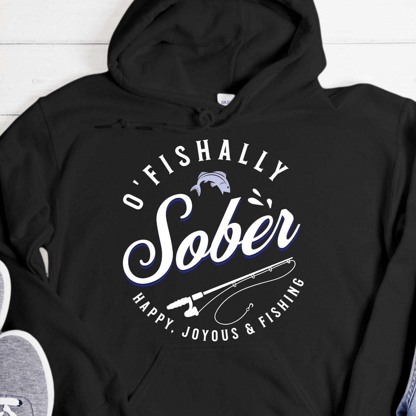 Recovery Hoodie | Inspiring Sobriety | O'Fishally Sober