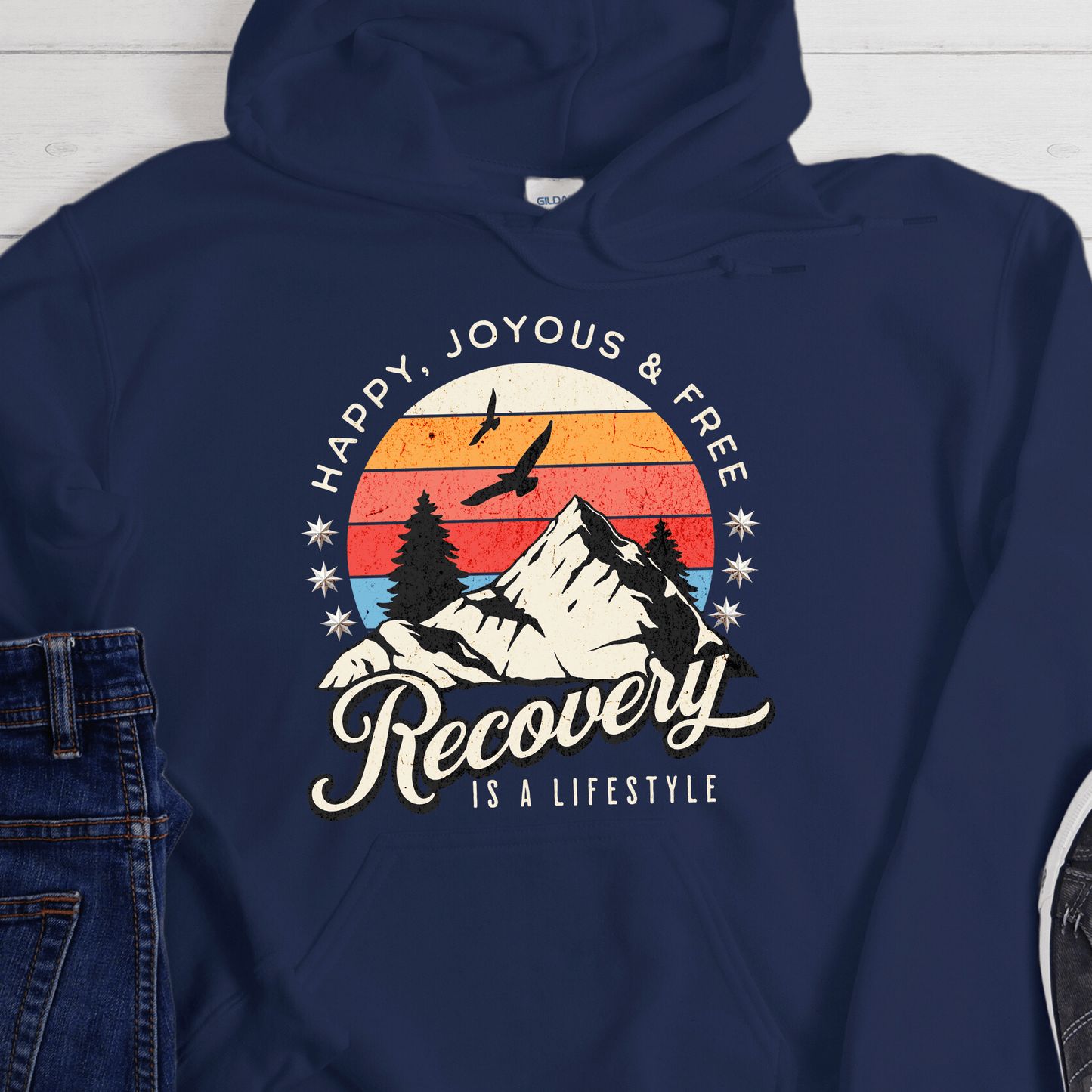 Recovery Hoodie | Inspiring Sobriety | Recovery Is a Lifestyle