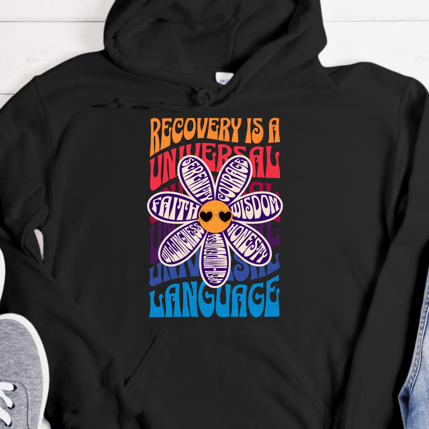 Recovery Hoodie | Inspiring Sobriety | Recovery is a Universal Language