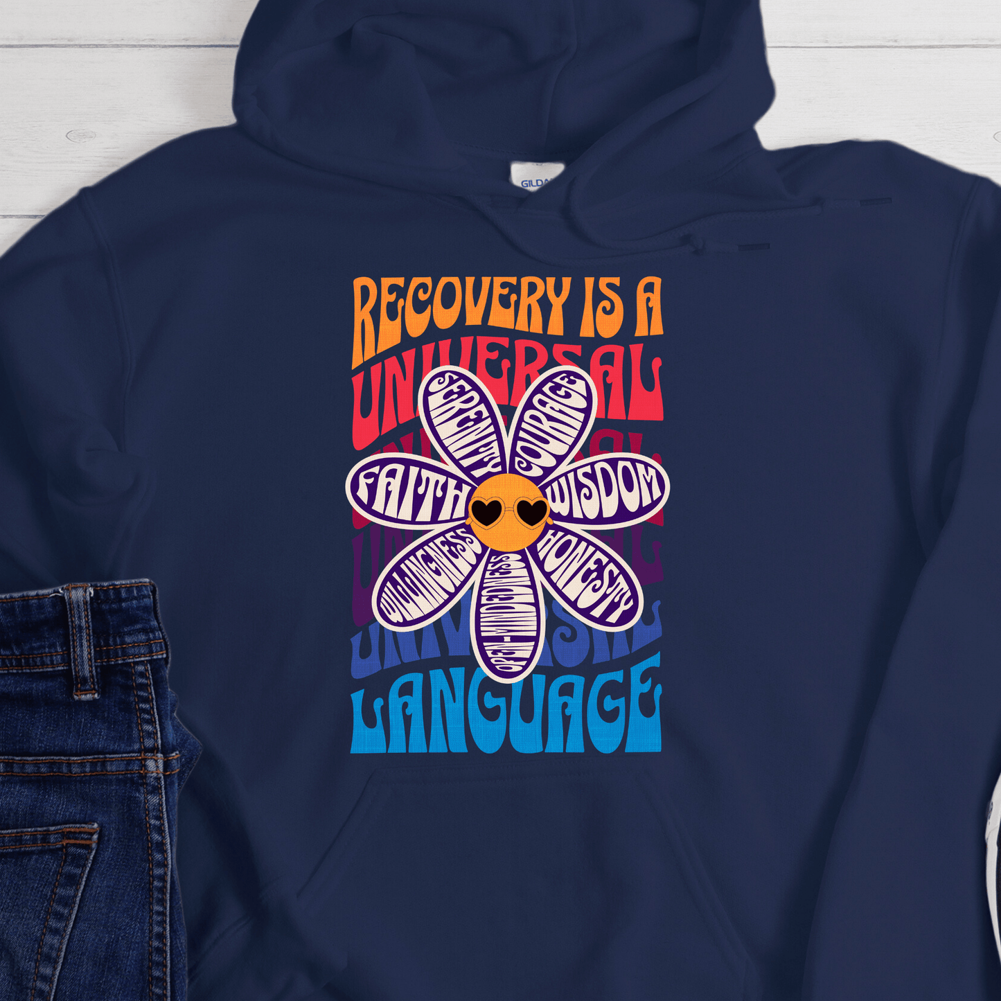 Recovery Hoodie | Inspiring Sobriety | Recovery is a Universal Language