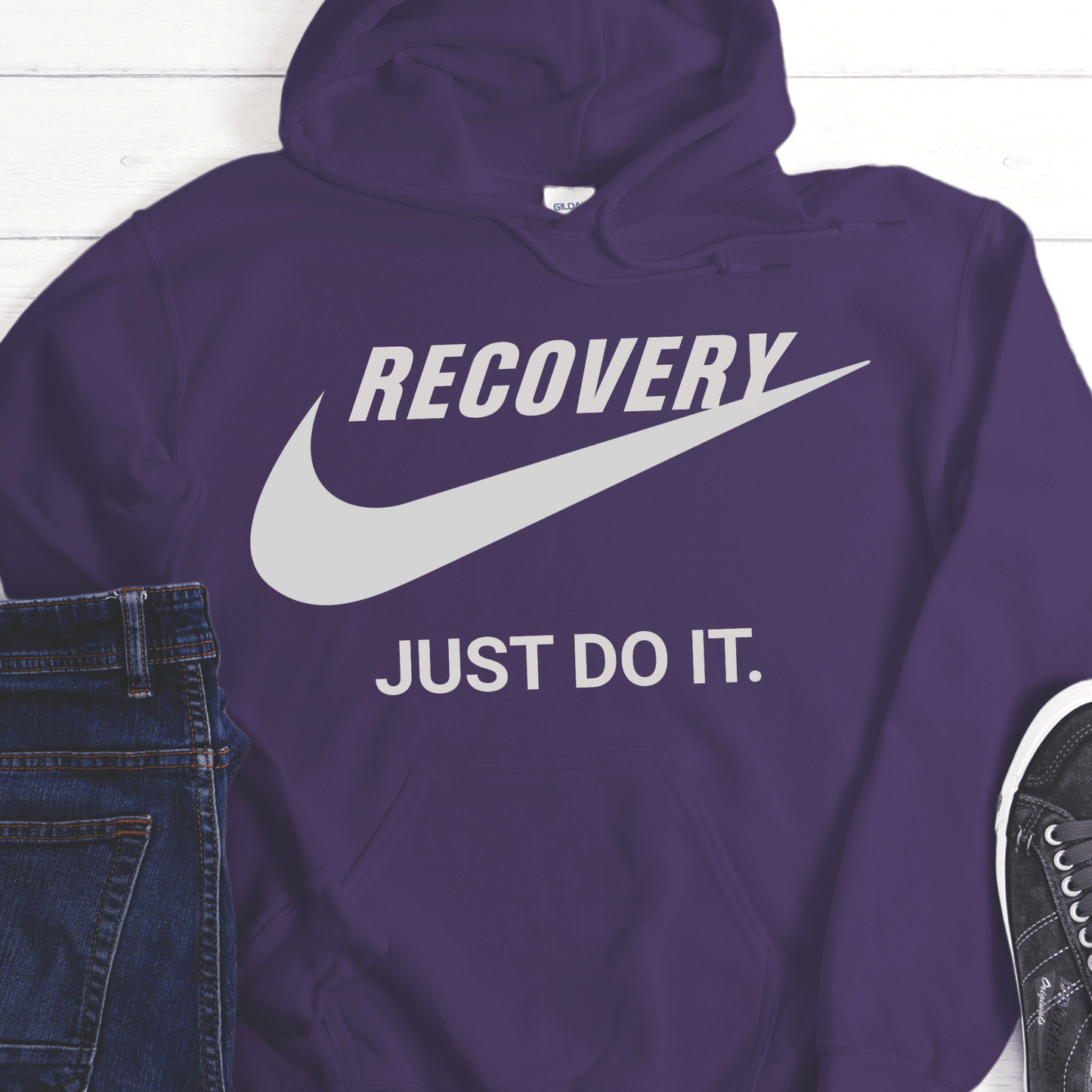 Recovery Hoodie | Inspiring Sobriety | Recovery - Just Do It