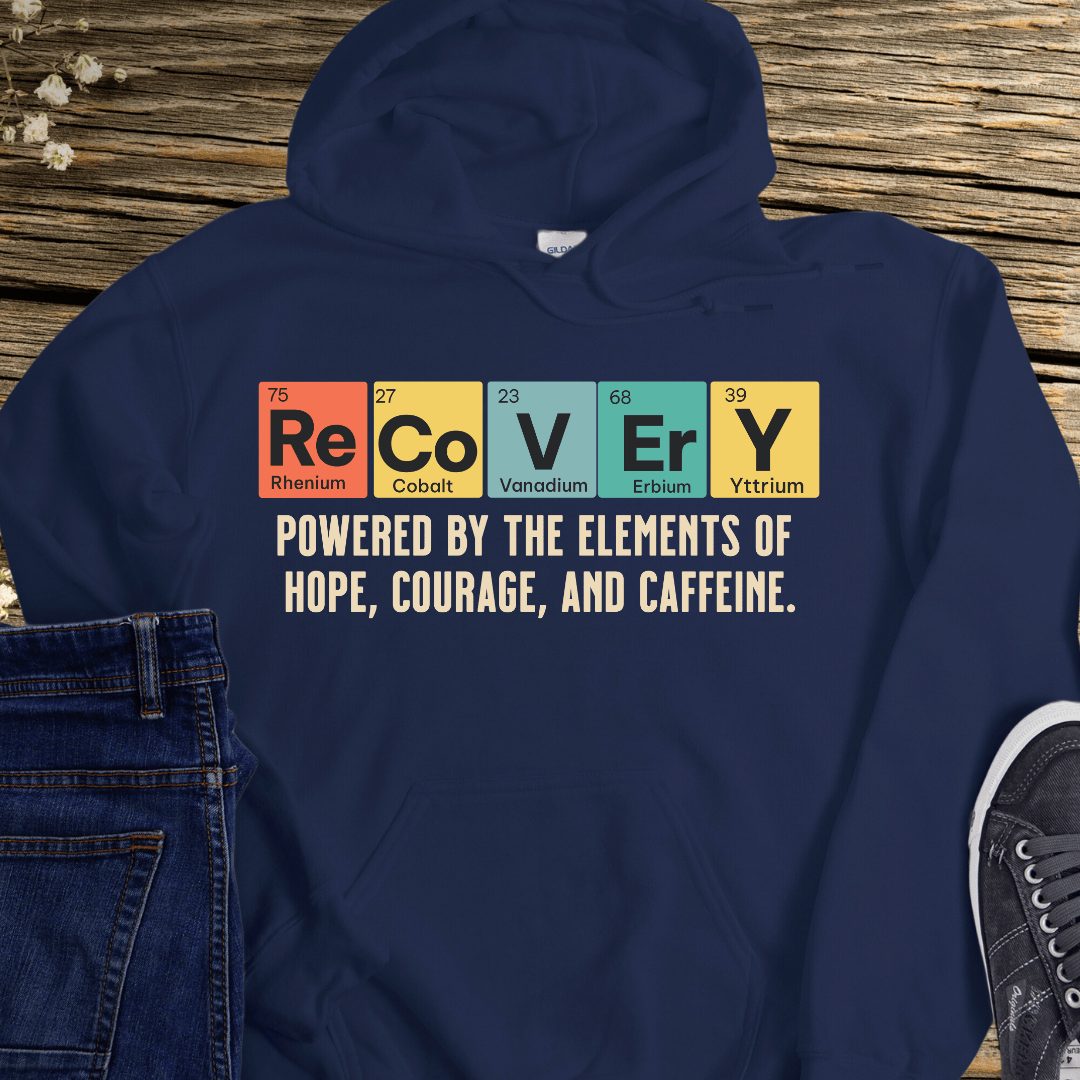 Recovery Hoodie | Inspiring Sobriety | Recovery Period Table