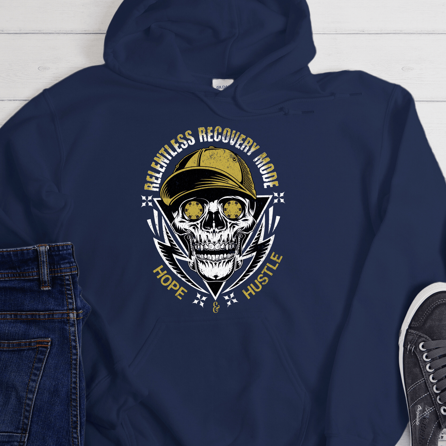 Recovery Hoodie | Inspiring Sobriety | Relentless Recovery Mode
