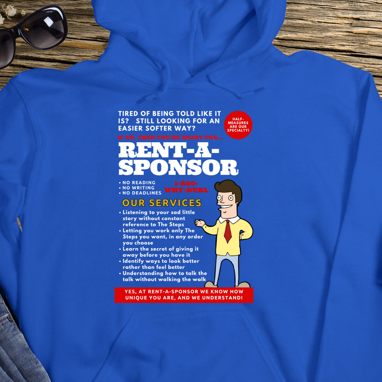 Recovery Hoodie | Inspiring Sobriety | Rent-A-Sponsor