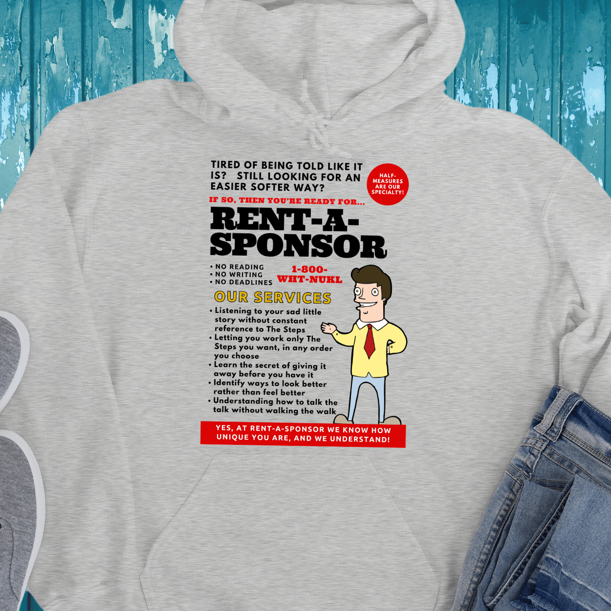 Recovery Hoodie | Inspiring Sobriety | Rent-A-Sponsor