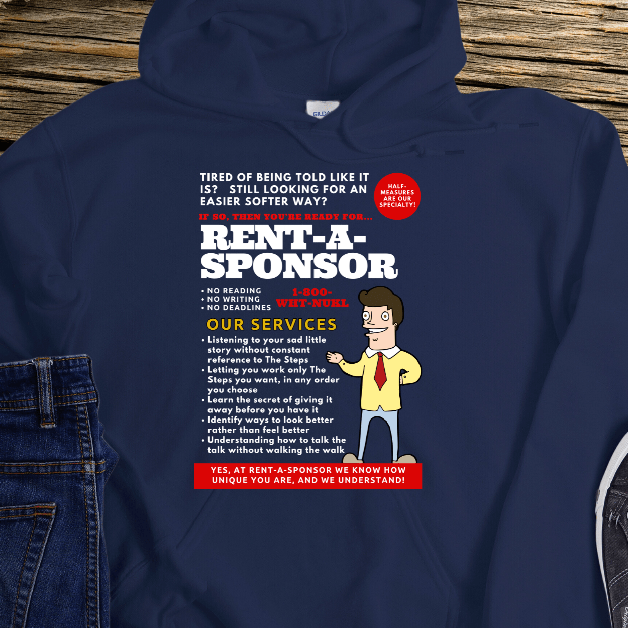 Recovery Hoodie | Inspiring Sobriety | Rent-A-Sponsor