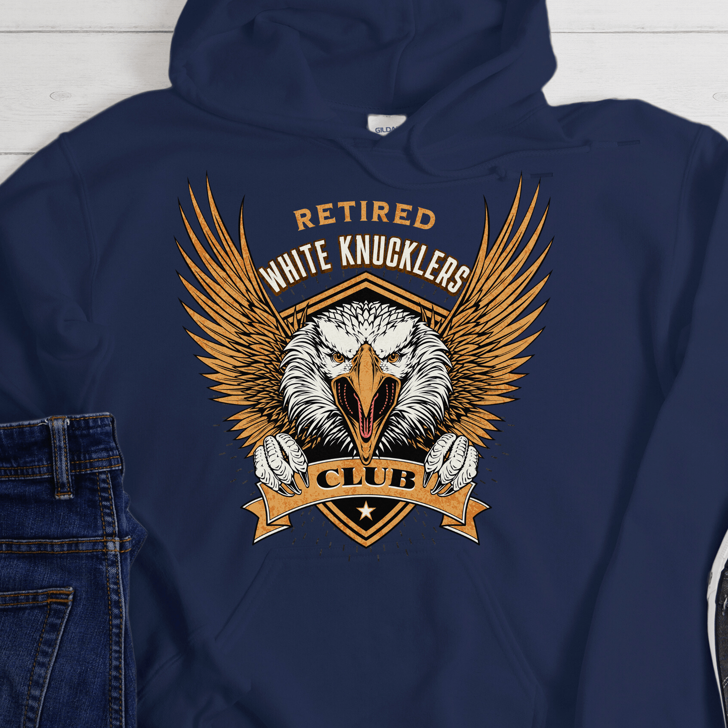 Recovery Hoodie | Inspiring Sobriety | Retired White Knucklers Club