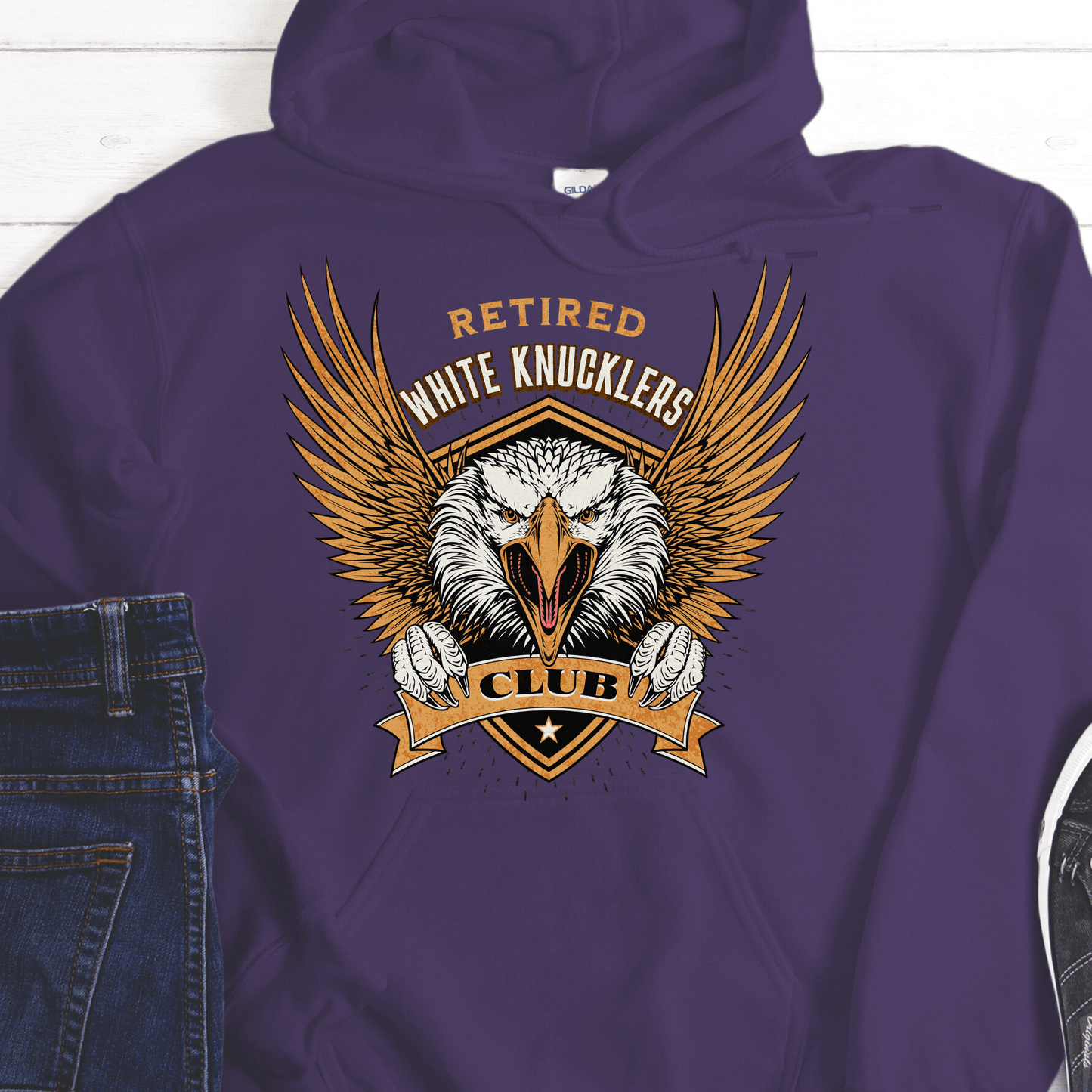 Recovery Hoodie | Inspiring Sobriety | Retired White Knucklers Club