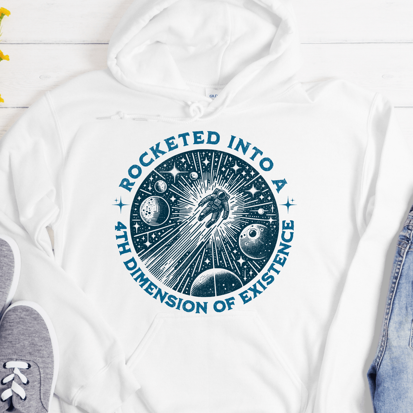 Recovery Hoodie | Inspiring Sobriety | Rocketed Into a 4th Dimension of Existence