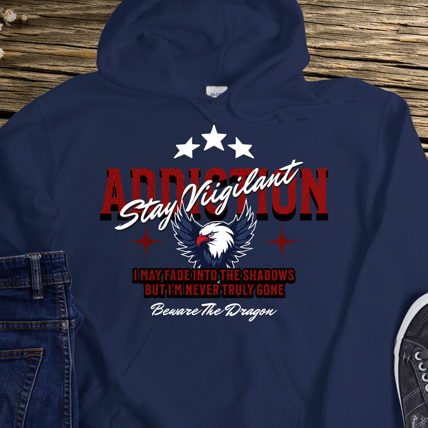 Recovery Hoodie | Inspiring Sobriety | Stay Vigilant