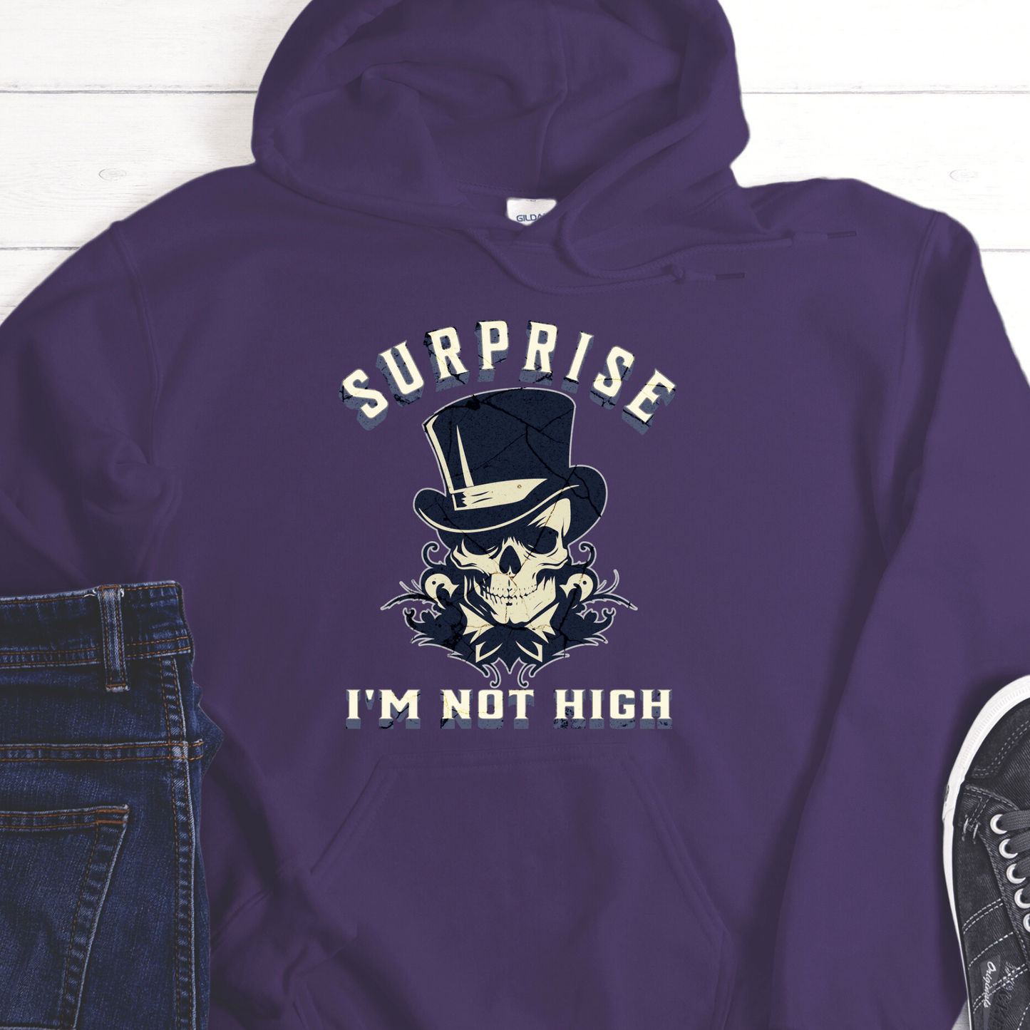 Recovery Hoodie | Inspiring Sobriety | Surprise I'm Not High
