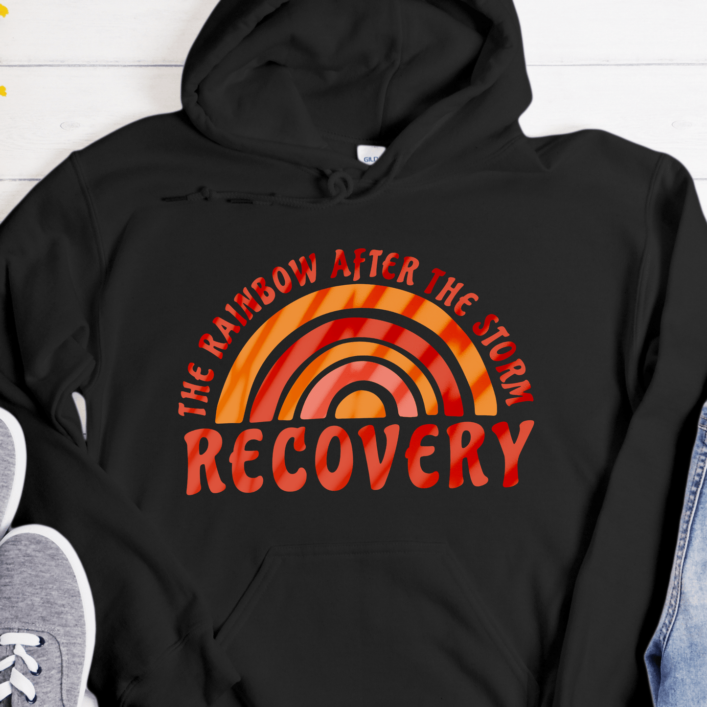 Recovery Hoodie | Inspiring Sobriety | The Rainbow After The Storm