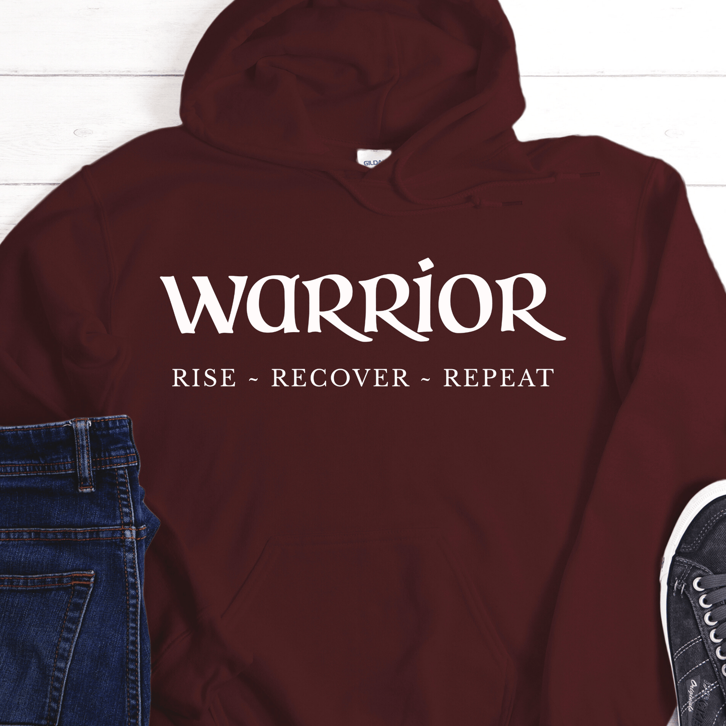 Recovery Hoodie | Inspiring Sobriety | Warrior