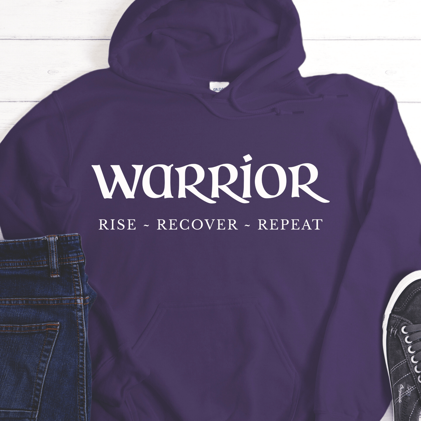 Recovery Hoodie | Inspiring Sobriety | Warrior