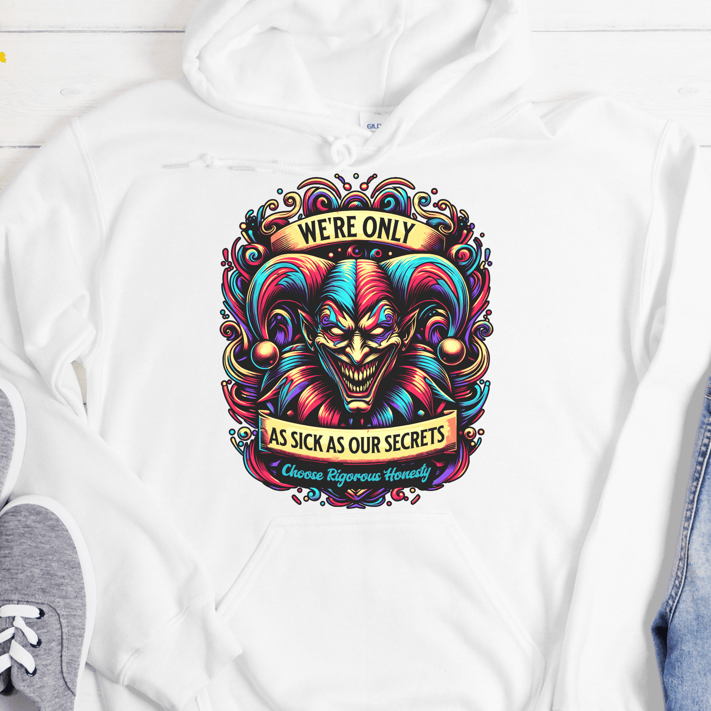 Recovery Hoodie | Inspiring Sobriety | We're Only As Sick as Our Secrets