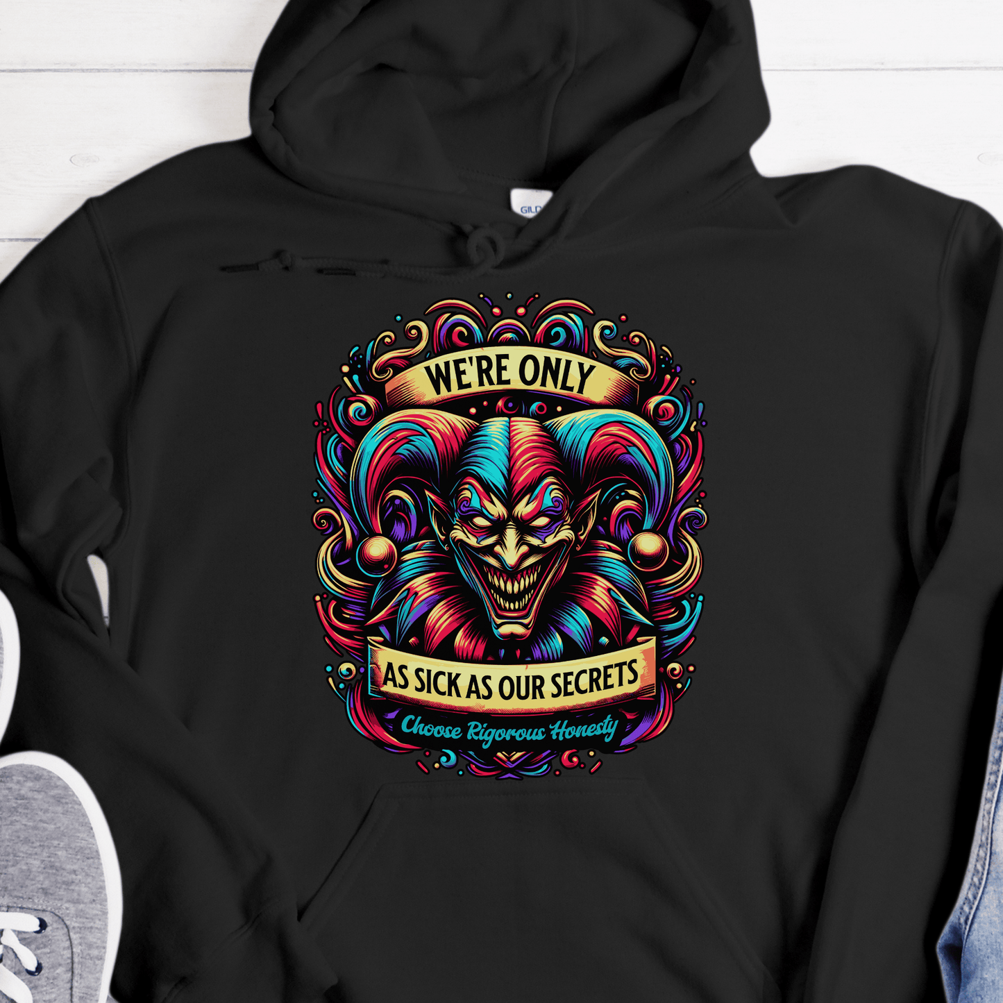 Recovery Hoodie | Inspiring Sobriety | We're Only As Sick as Our Secrets