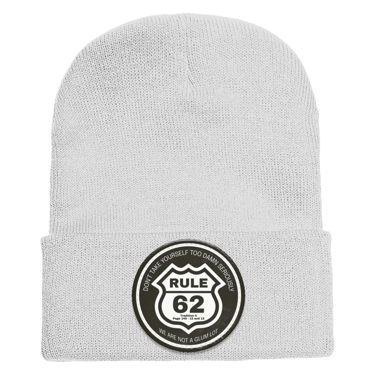 Recovery Knit Beanie | Inspiring Sobriety | Rule 62