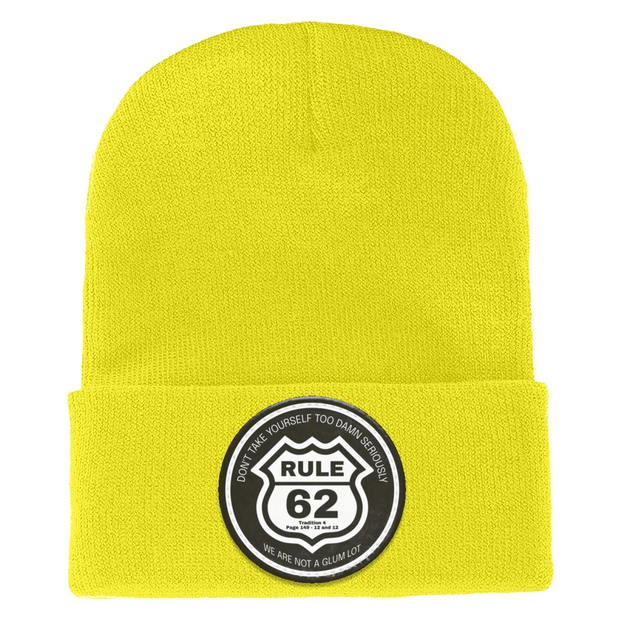 Recovery Knit Beanie | Inspiring Sobriety | Rule 62