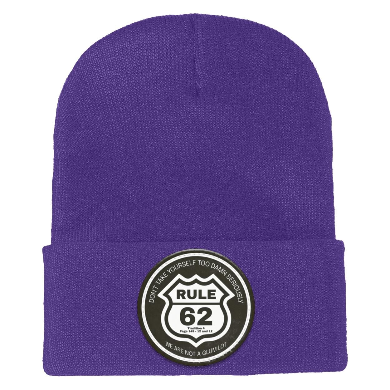 Recovery Knit Beanie | Inspiring Sobriety | Rule 62