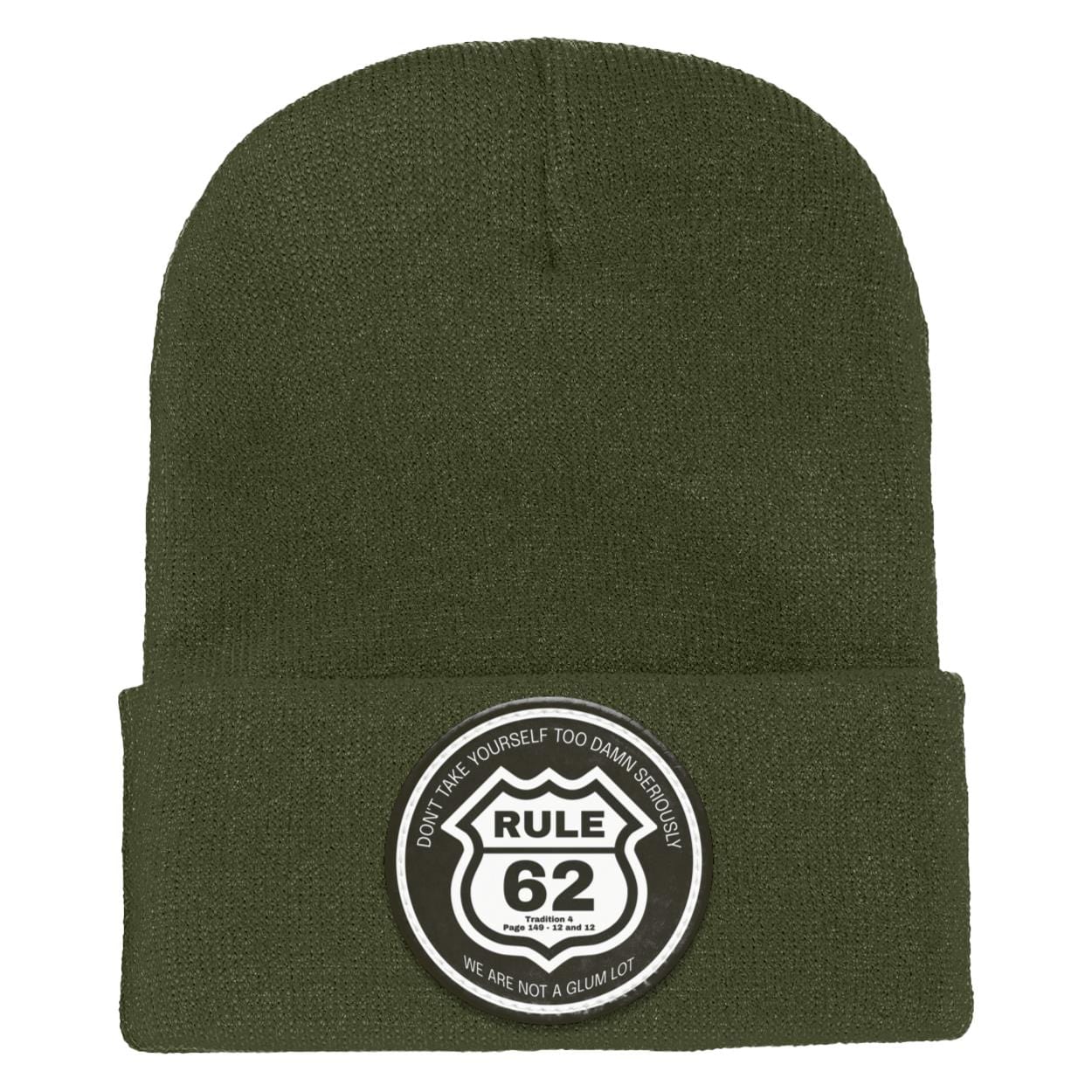 Recovery Knit Beanie | Inspiring Sobriety | Rule 62