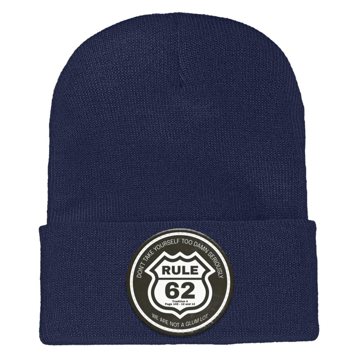 Recovery Knit Beanie | Inspiring Sobriety | Rule 62