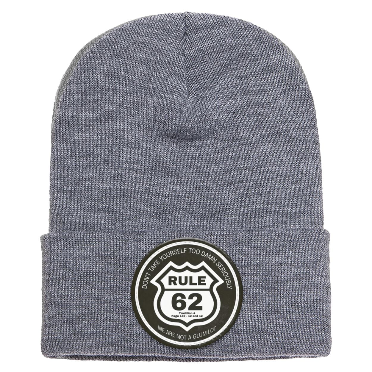 Recovery Knit Beanie | Inspiring Sobriety | Rule 62