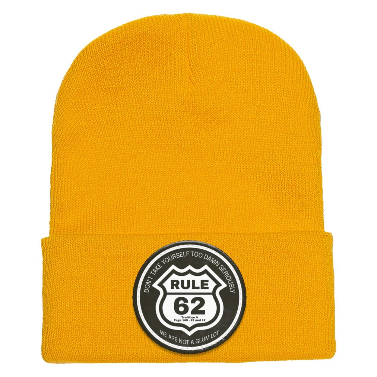 Recovery Knit Beanie | Inspiring Sobriety | Rule 62