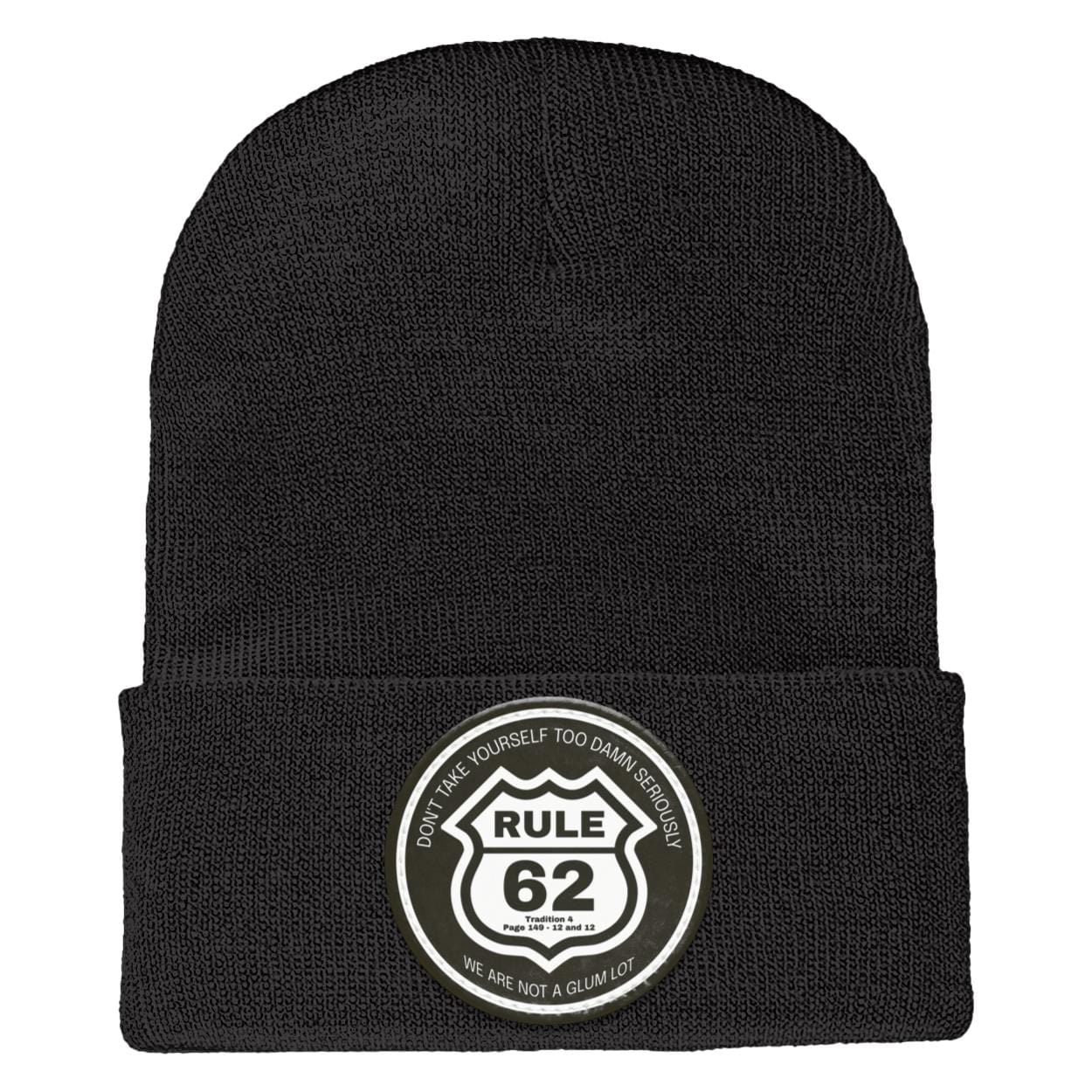 Recovery Knit Beanie | Inspiring Sobriety | Rule 62