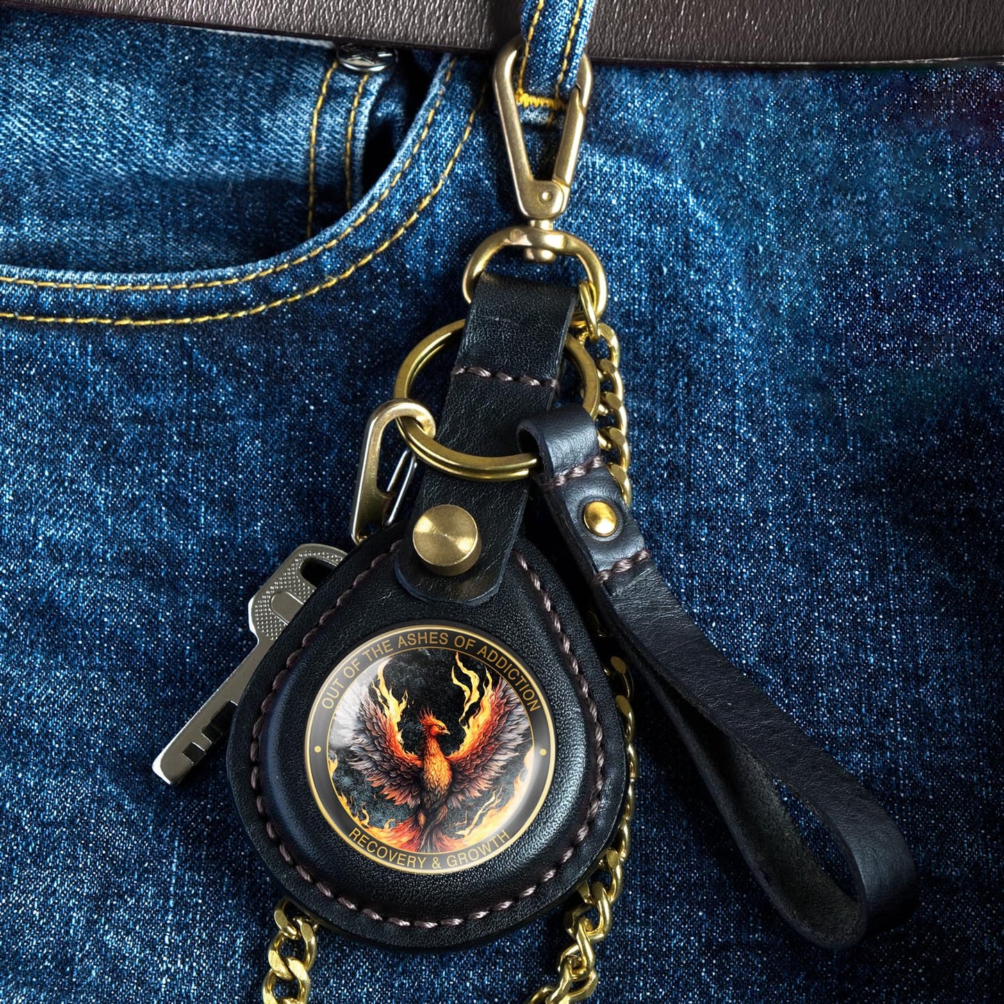Recovery Medallion Coin I Inspiring Sobriety I The Phoenix