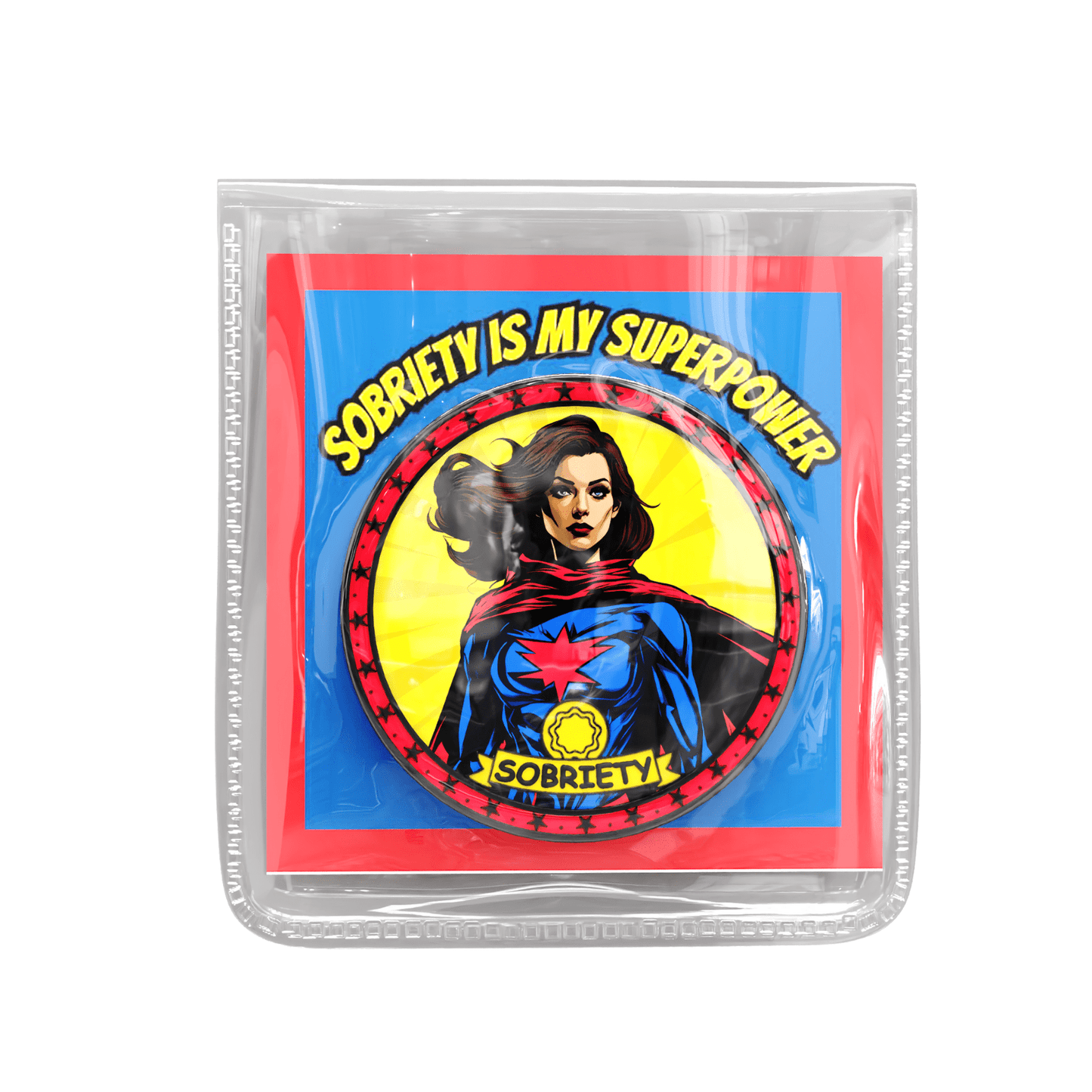 Recovery Medallion Coin I Inspiring Sobriety I Womens Sobriety Superpower