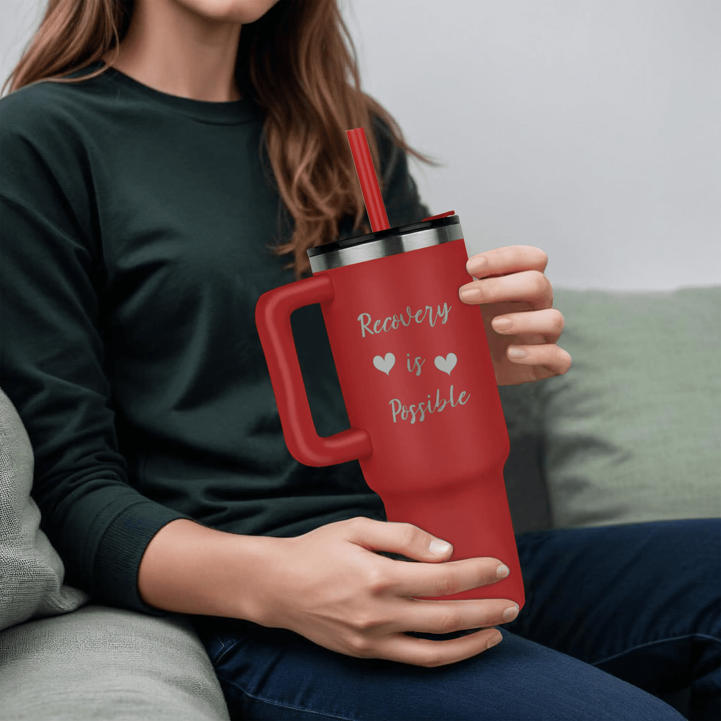 Recovery SS Tumbler | Inspiring Sobriety | Recovery Is Possible