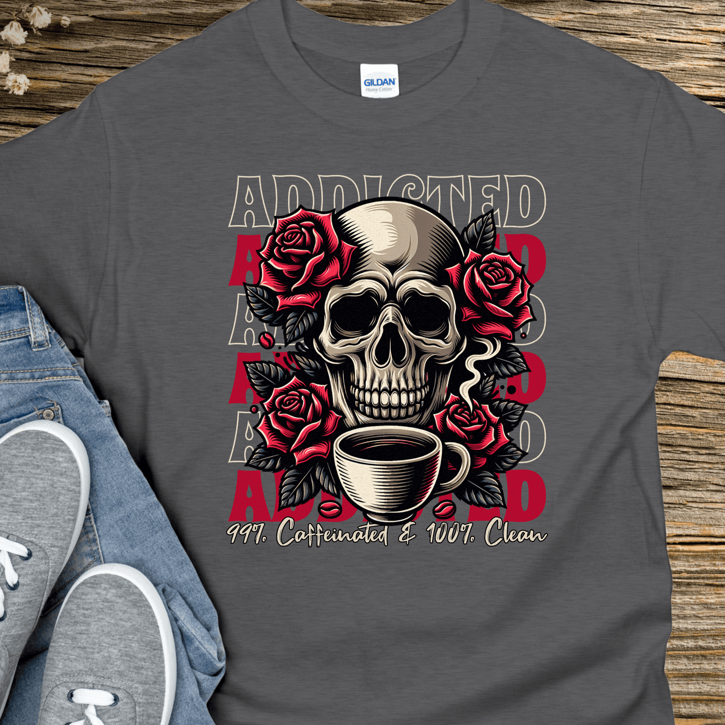 Recovery T-Shirt | Inspiring Sobriety | Addicted