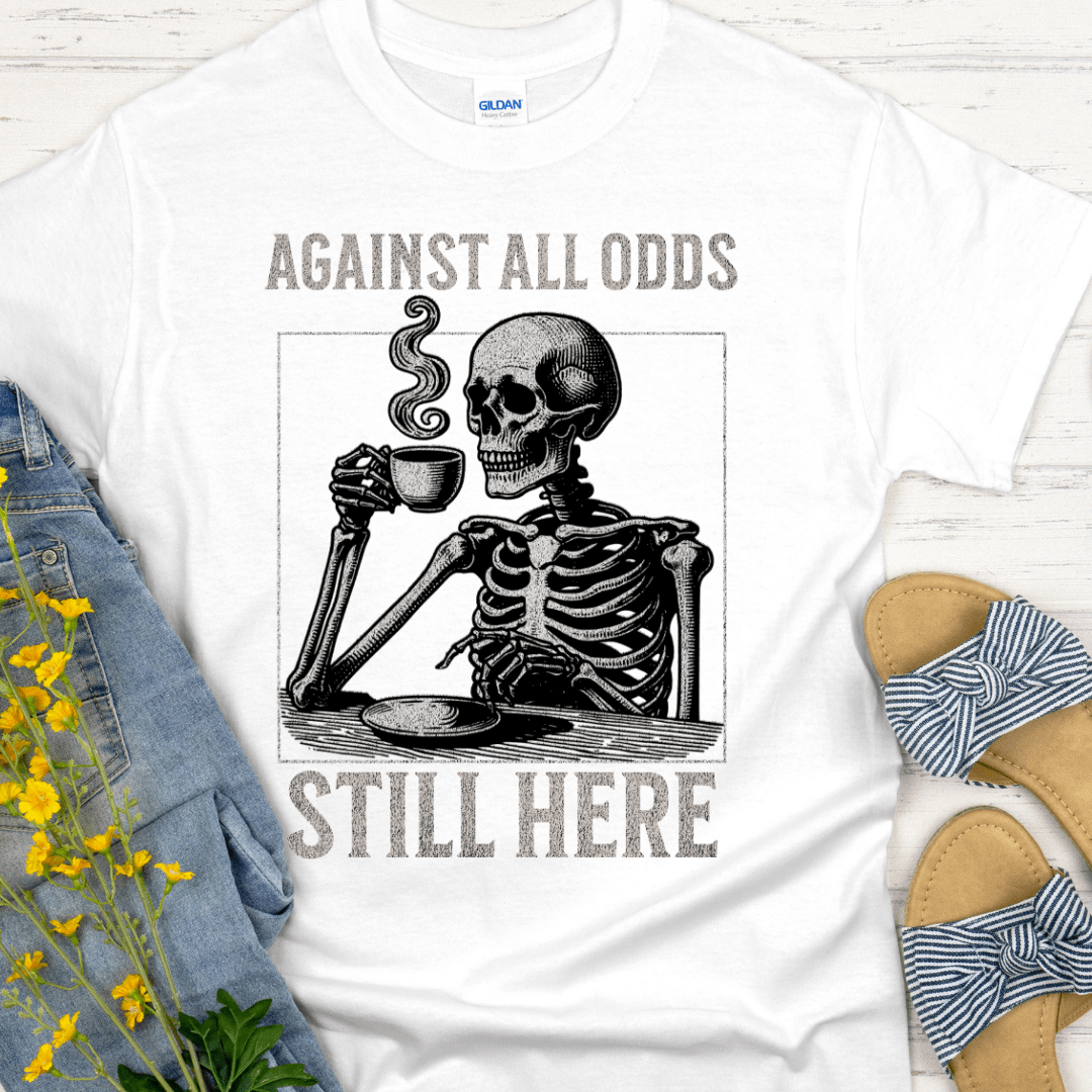 Recovery T-Shirt | Inspiring Sobriety | Against all Odds Still Here