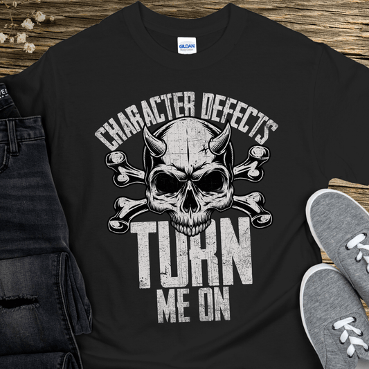 Recovery T-Shirt | Inspiring Sobriety | Character Defects Turn Me On