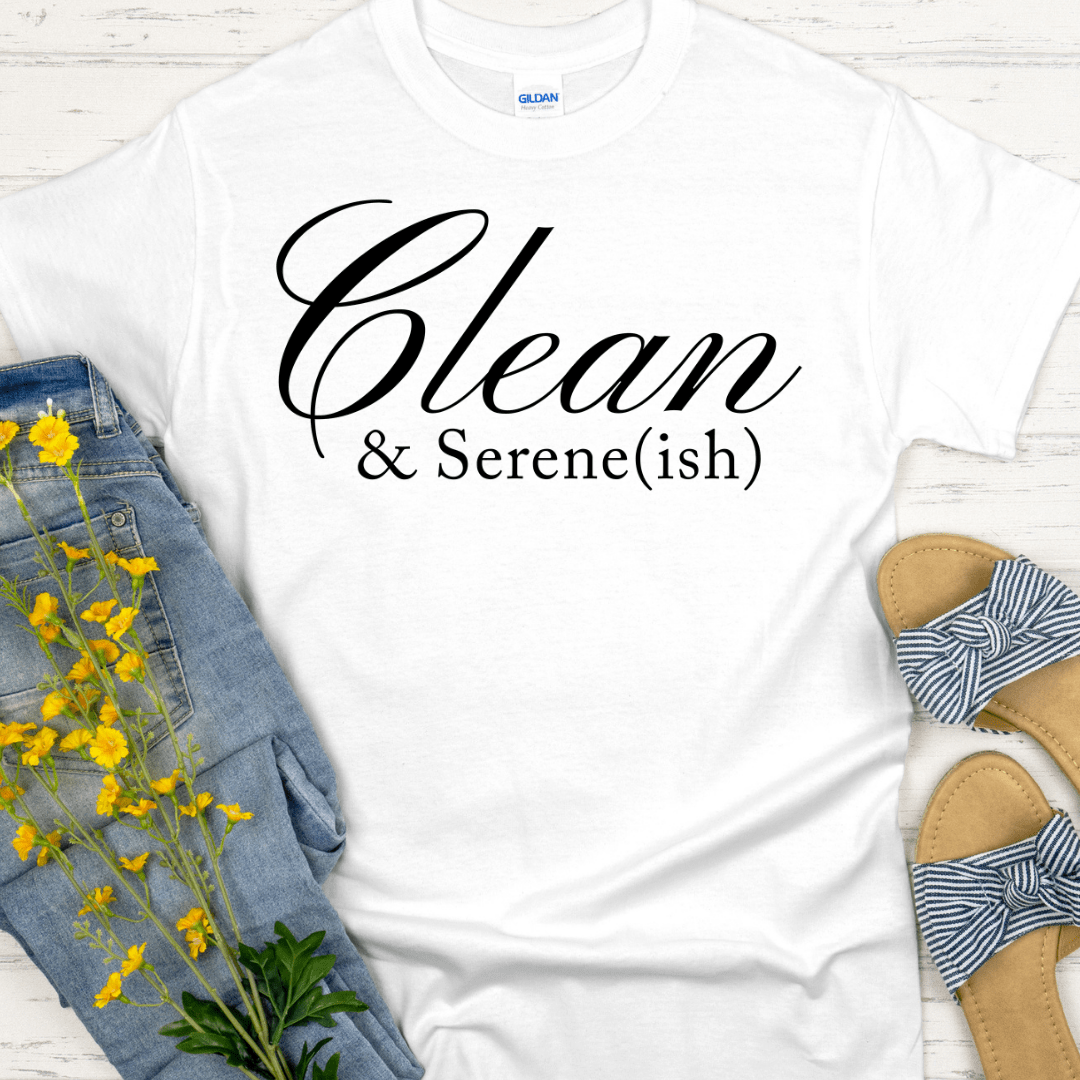Recovery T-Shirt | Inspiring Sobriety | Clean & Serene(ish)