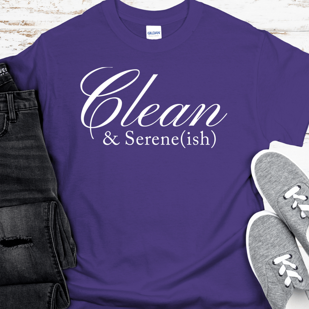 Recovery T-Shirt | Inspiring Sobriety | Clean & Serene(ish)