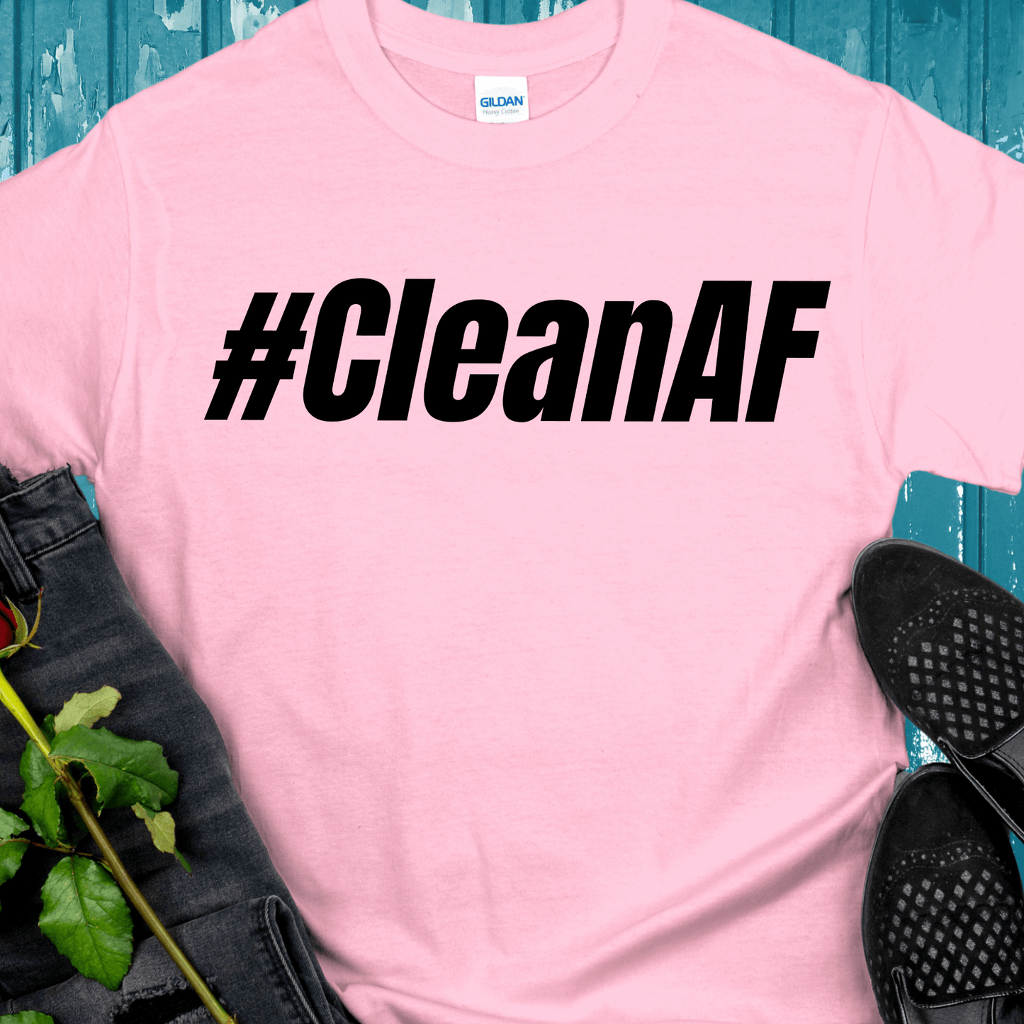Recovery T-Shirt | Inspiring Sobriety | #CleanAF
