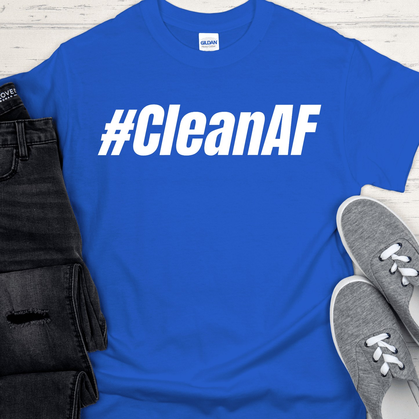 Recovery T-Shirt | Inspiring Sobriety | #CleanAF