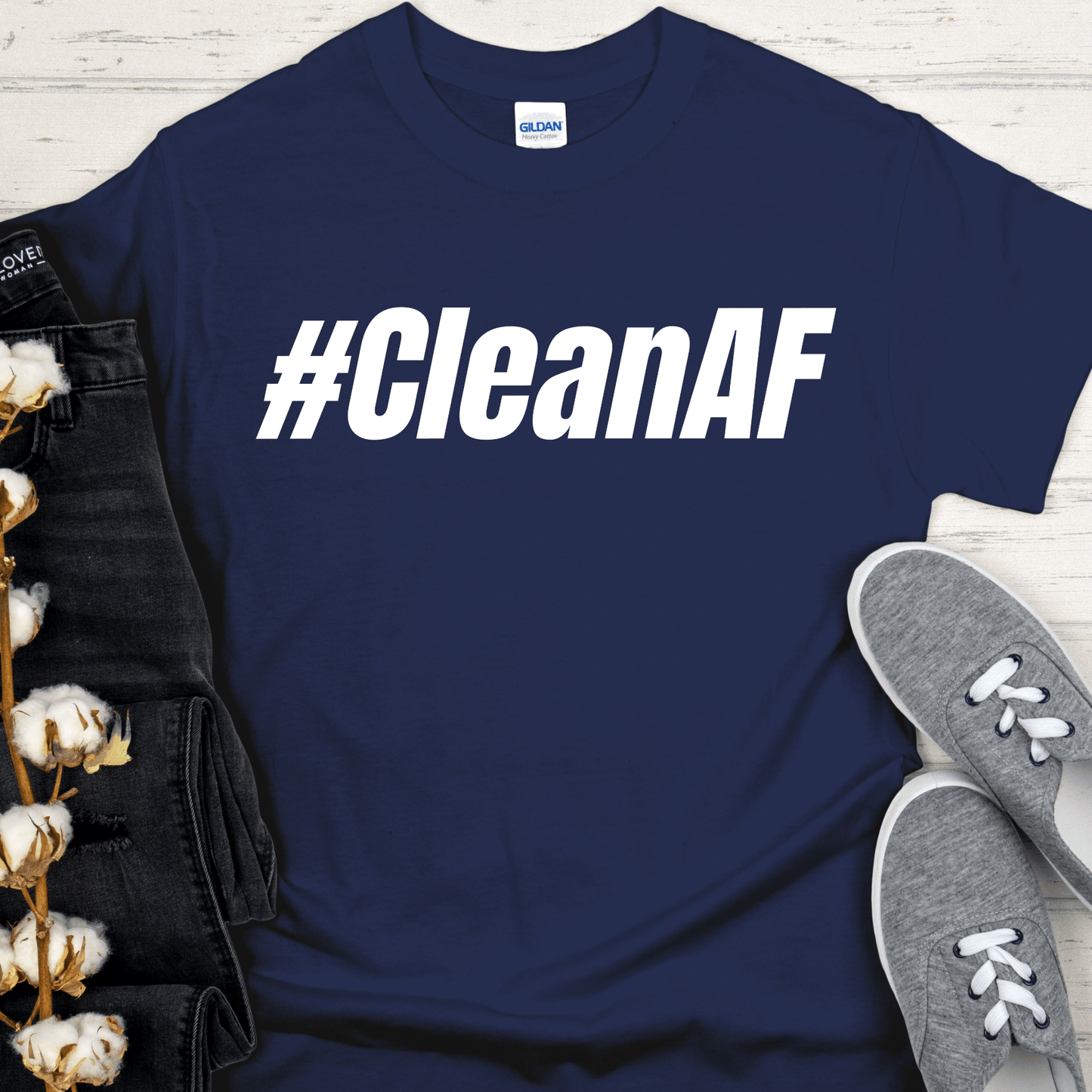 Recovery T-Shirt | Inspiring Sobriety | #CleanAF
