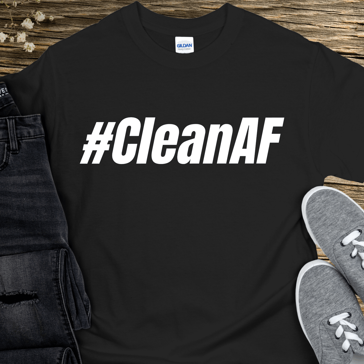 Recovery T-Shirt | Inspiring Sobriety | #CleanAF