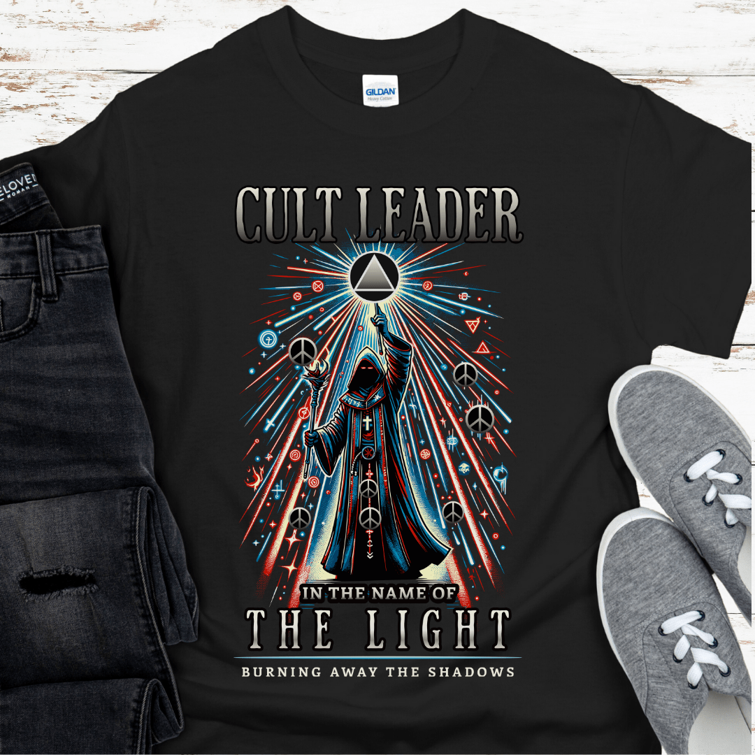 Recovery T-Shirt | Inspiring Sobriety | Cult Leader (AA Symbol)
