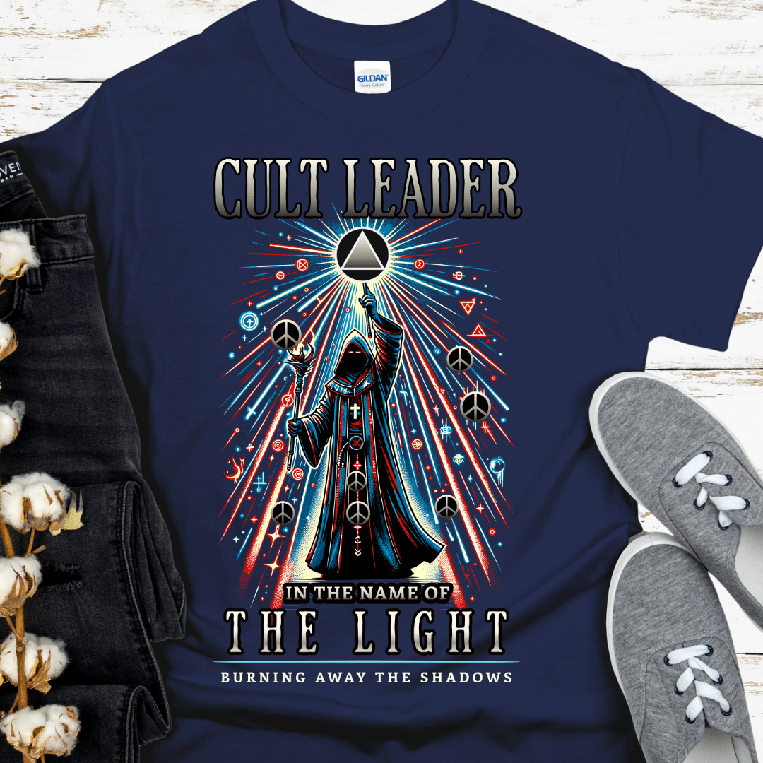Recovery T-Shirt | Inspiring Sobriety | Cult Leader (AA Symbol)