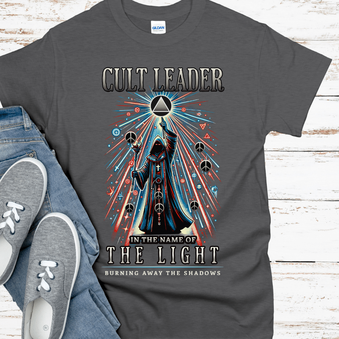 Recovery T-Shirt | Inspiring Sobriety | Cult Leader (AA Symbol)