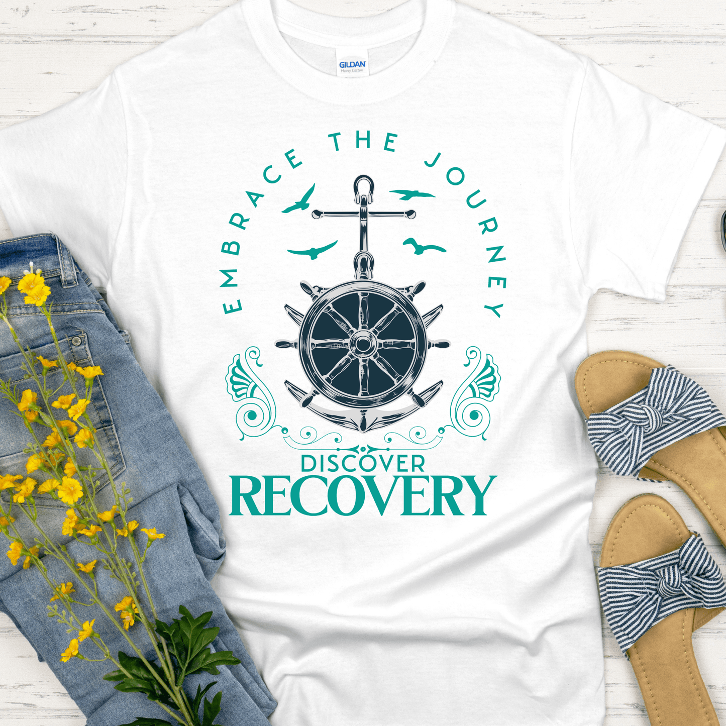 Recovery T-Shirt | Inspiring Sobriety | Discover Recovery